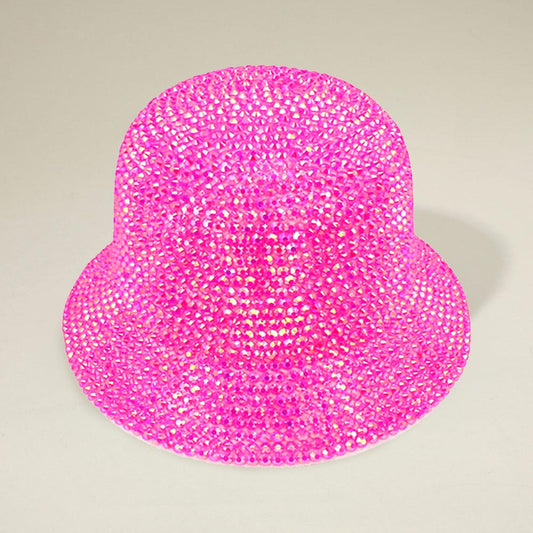 HATEGORY Bling Studded Bucket Hat