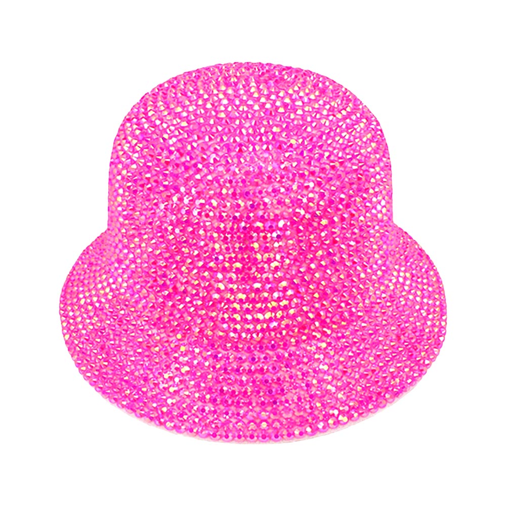 HATEGORY Bling Studded Bucket Hat