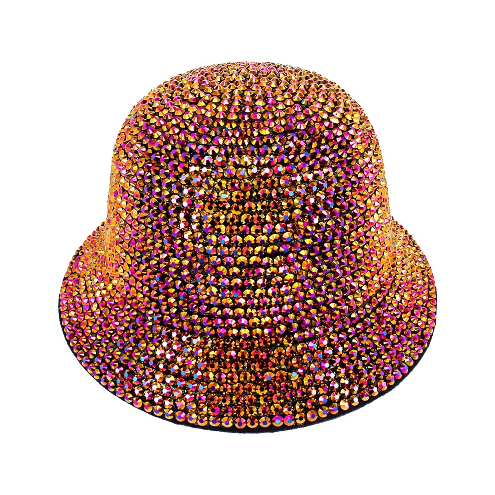 HATEGORY Bling Studded Bucket Hat