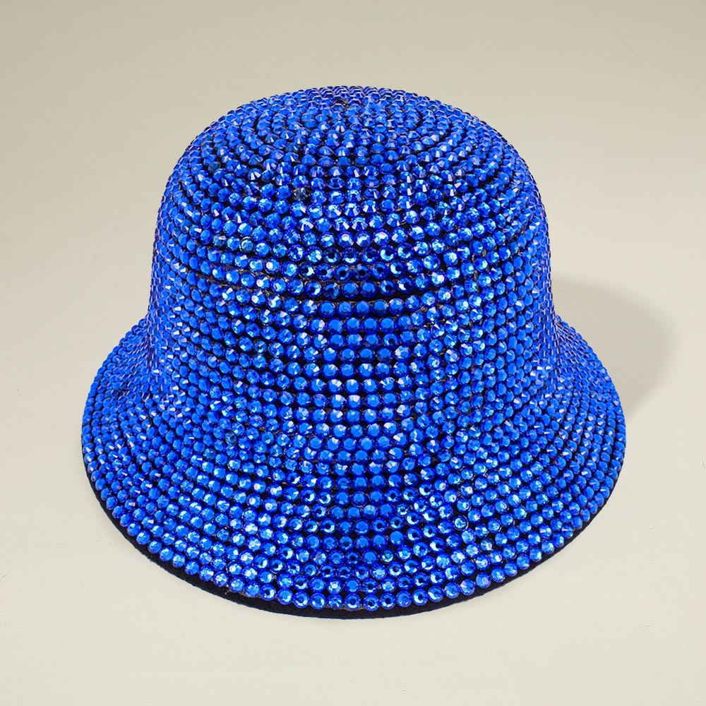 HATEGORY Bling Studded Bucket Hat