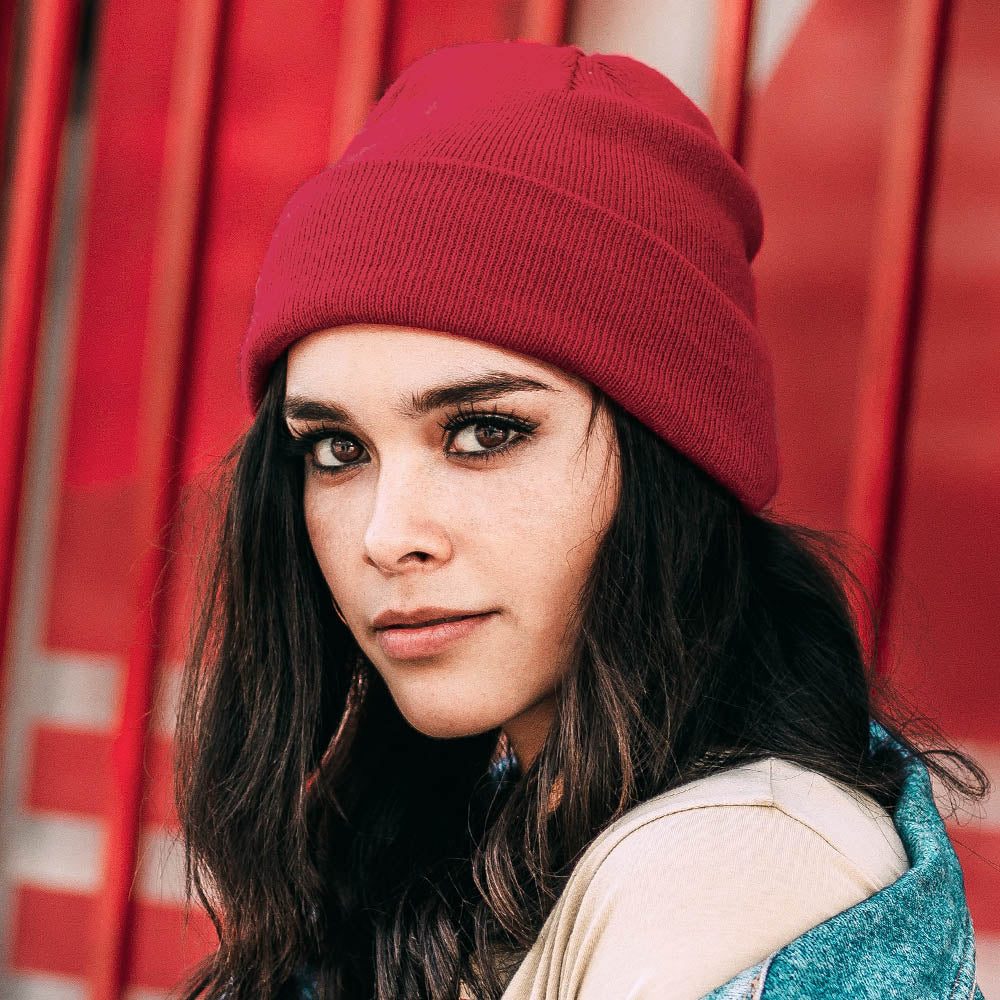 HATEGORY Soft Basic Beanie Hat