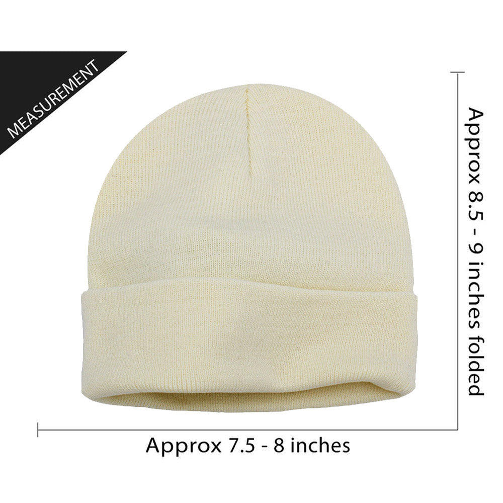 HATEGORY Soft Basic Beanie Hat