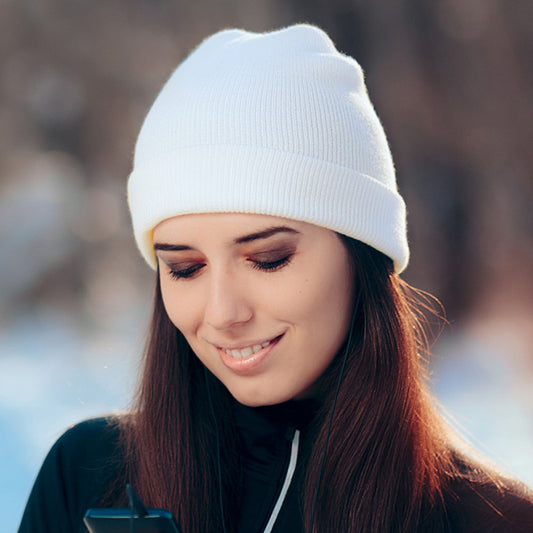 HATEGORY Soft Basic Beanie Hat