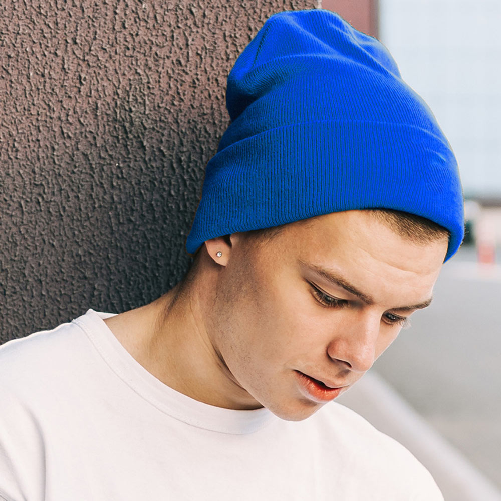 HATEGORY Soft Basic Beanie Hat