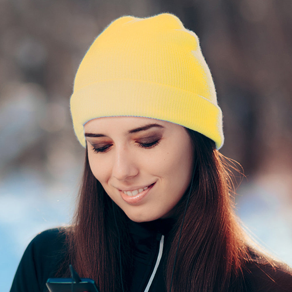 HATEGORY Soft Basic Beanie Hat