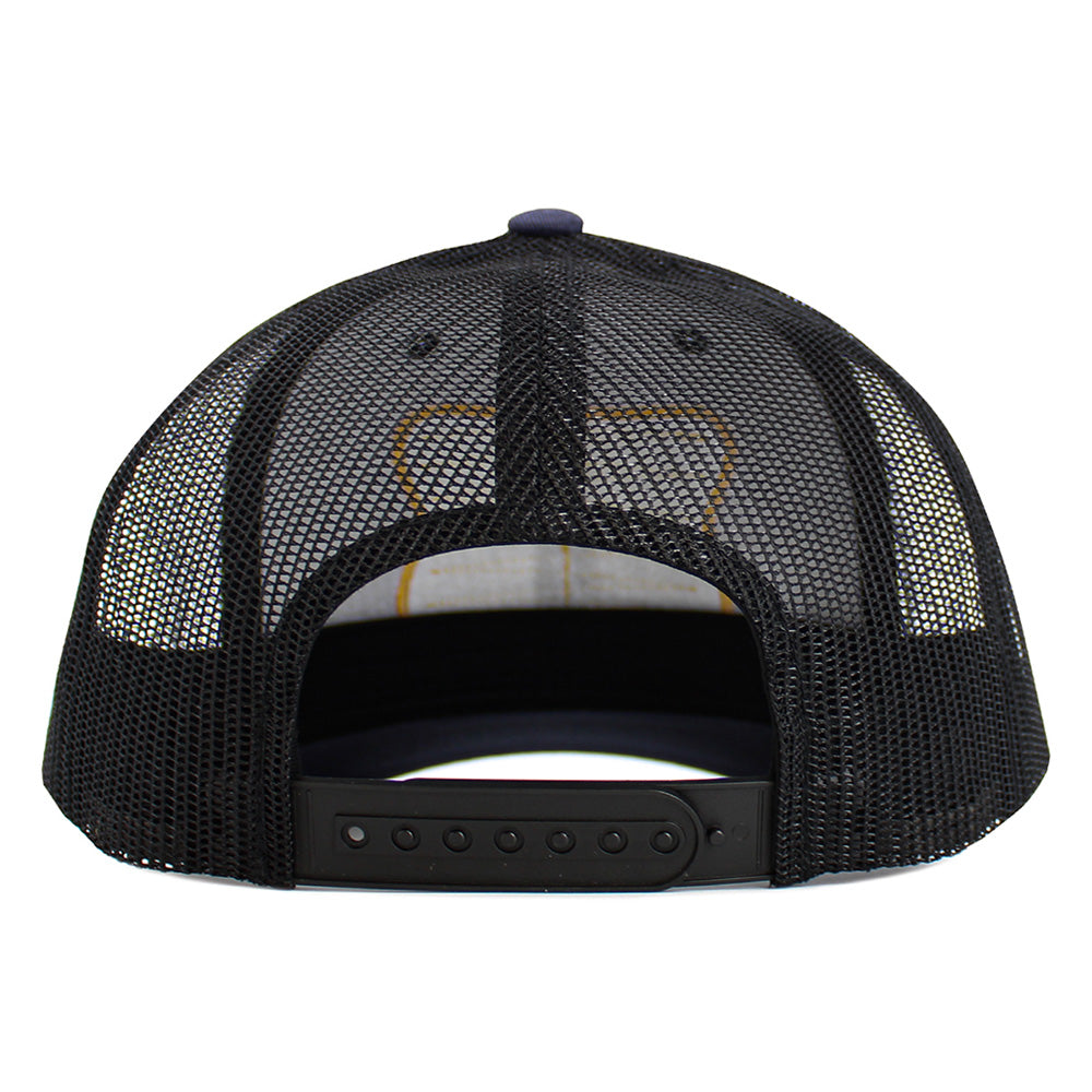 HATEGORY The River Time Patch Pointed Mesh Back Hat