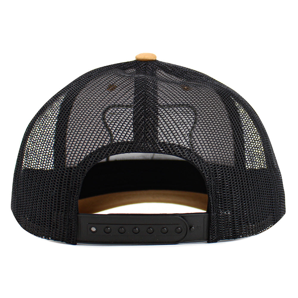 HATEGORY The River Time Patch Pointed Mesh Back Hat