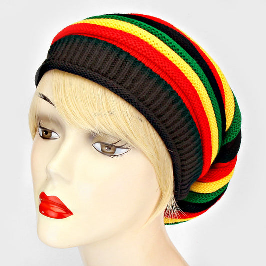 HATEGORY Jamaican Knit Beanie Hat