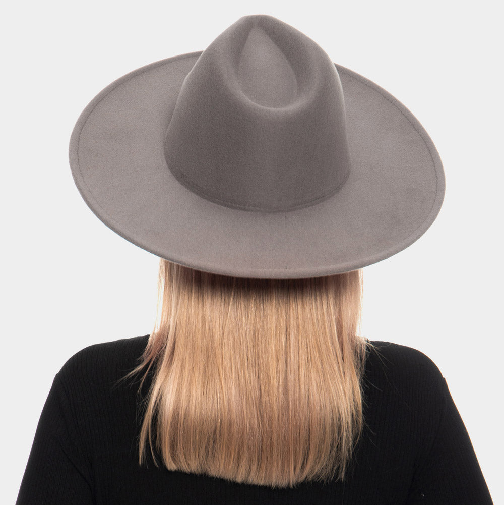 HATEGORY Solid Panama Hat
