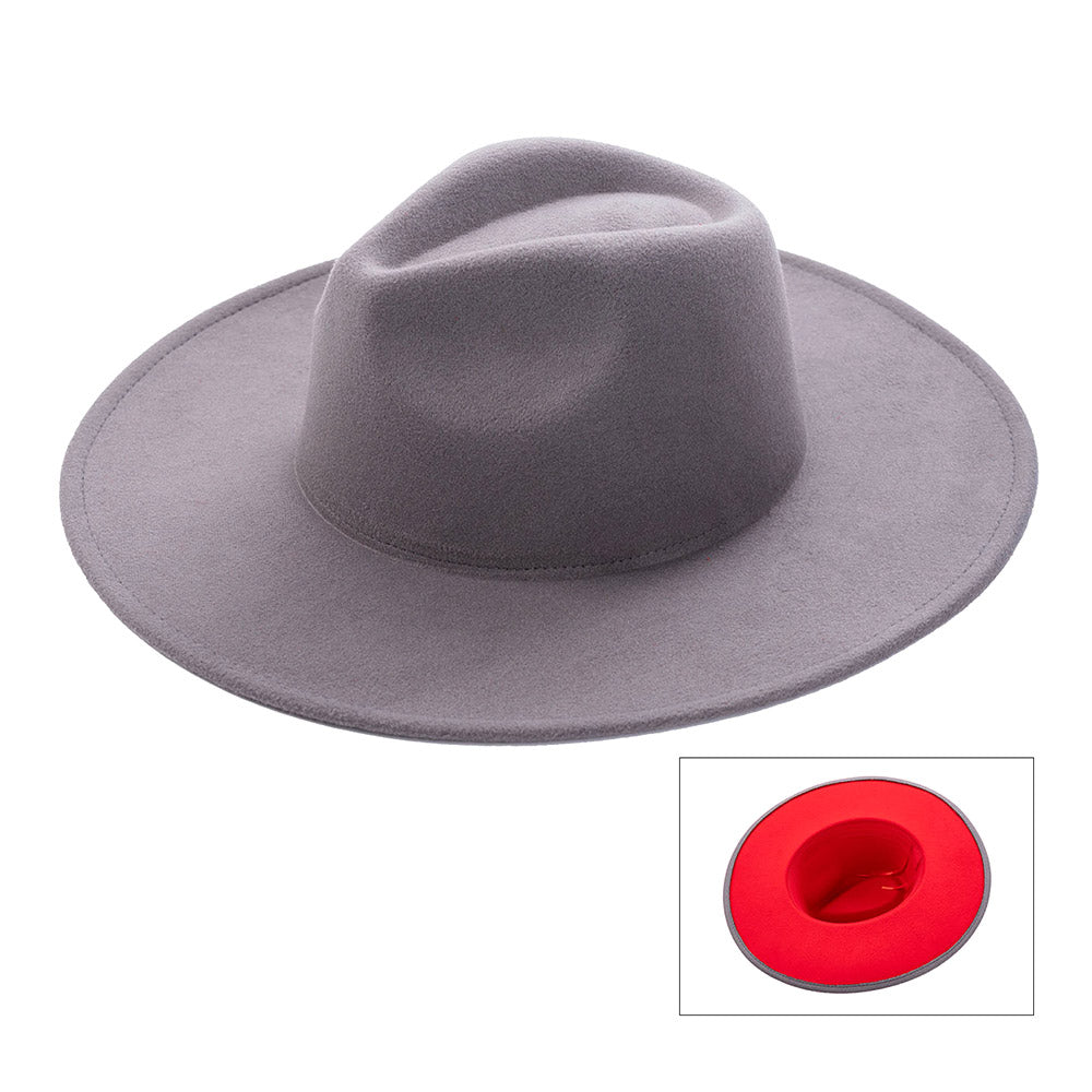 HATEGORY Solid Panama Hat