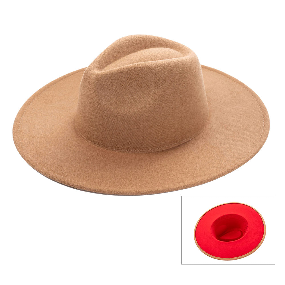 HATEGORY Solid Panama Hat