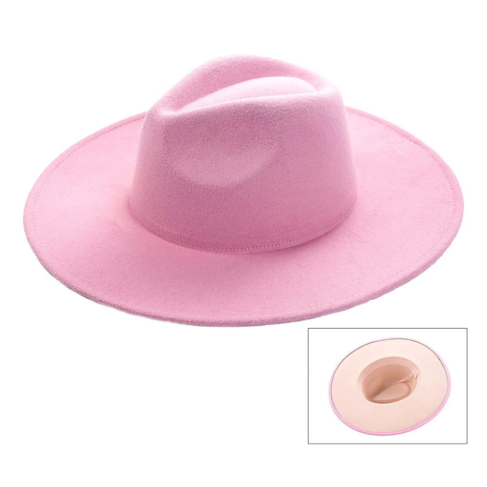 HATEGORY Solid Panama Hat
