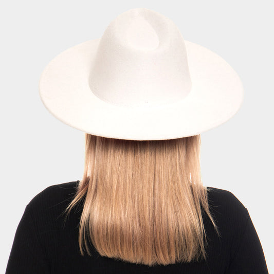 HATEGORY Solid Panama Hat