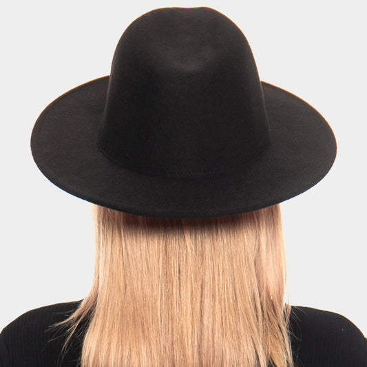 HATEGORY Solid Panama Hat