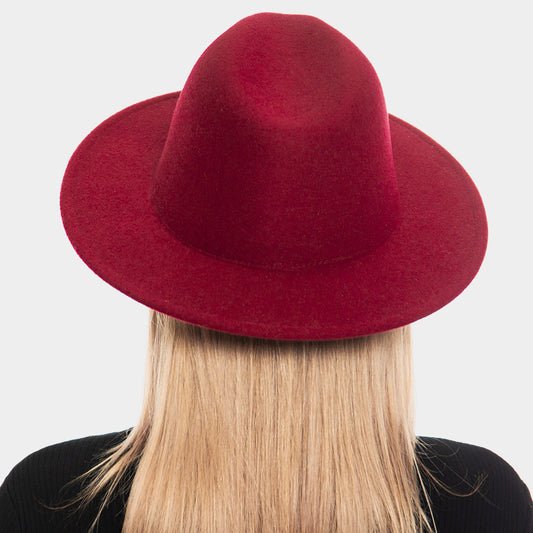 HATEGORY Solid Panama Hat