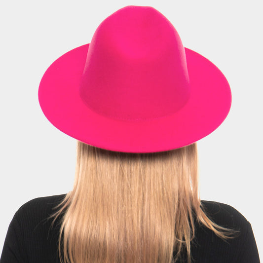 HATEGORY Solid Panama Hat