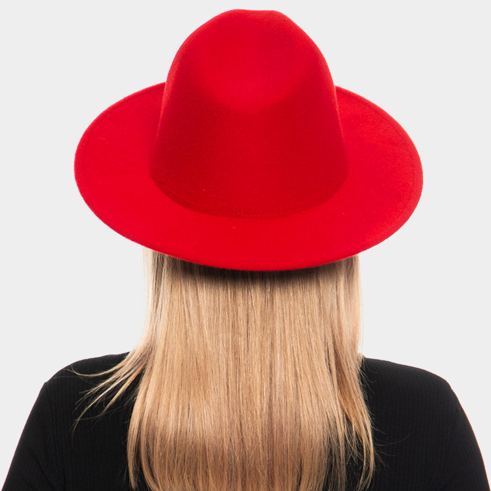 HATEGORY Solid Panama Hat