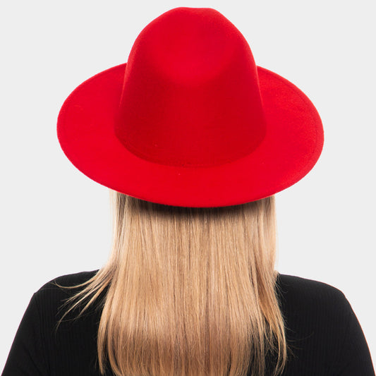 HATEGORY Solid Panama Hat