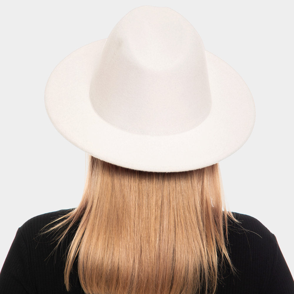 HATEGORY Solid Panama Hat
