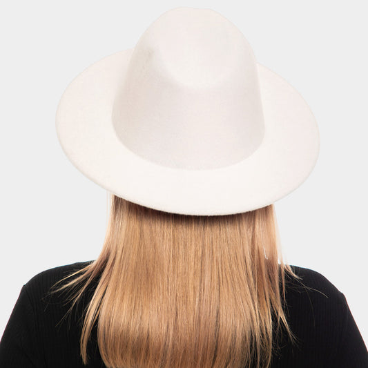HATEGORY Solid Panama Hat