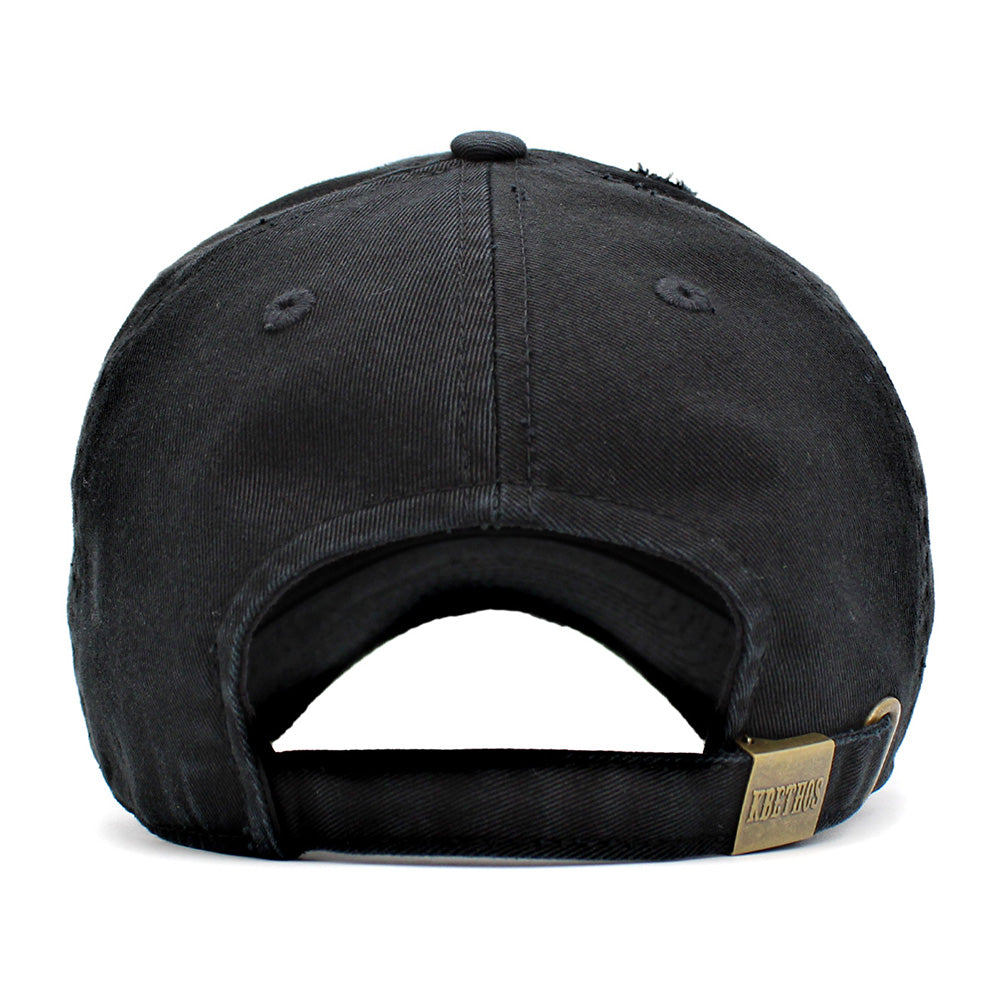 HATEGORY DONT QUIT Message Embroidered Vintage Baseball Cap