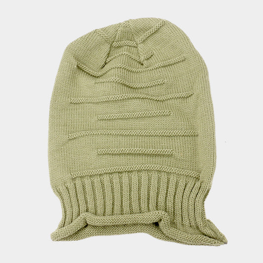 HATEGORY Solid Knit Beanie Hat