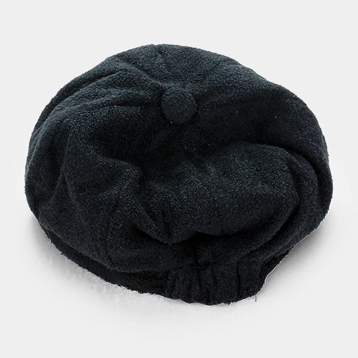 HATEGORY Solid Soft Baker Boy Hat