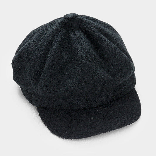 HATEGORY Solid Soft Baker Boy Hat