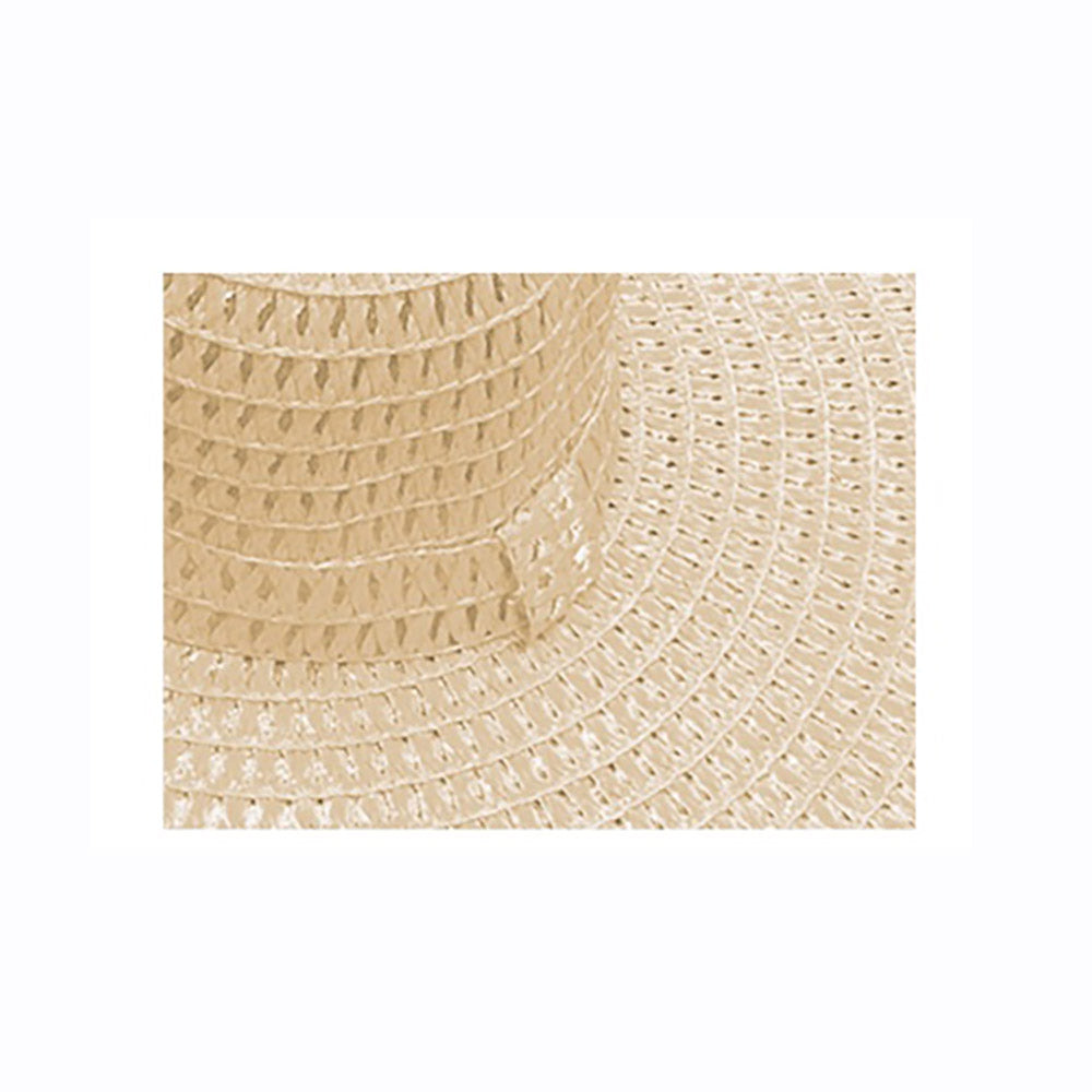 HATEGORY Open Weave Wide Brim Straw Sun Hat