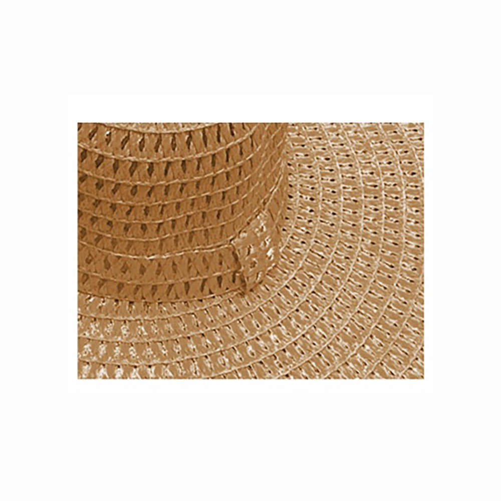HATEGORY Open Weave Wide Brim Straw Sun Hat