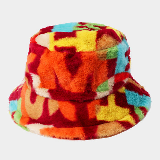 HATEGORY Abstract Patterned Bucket Hat