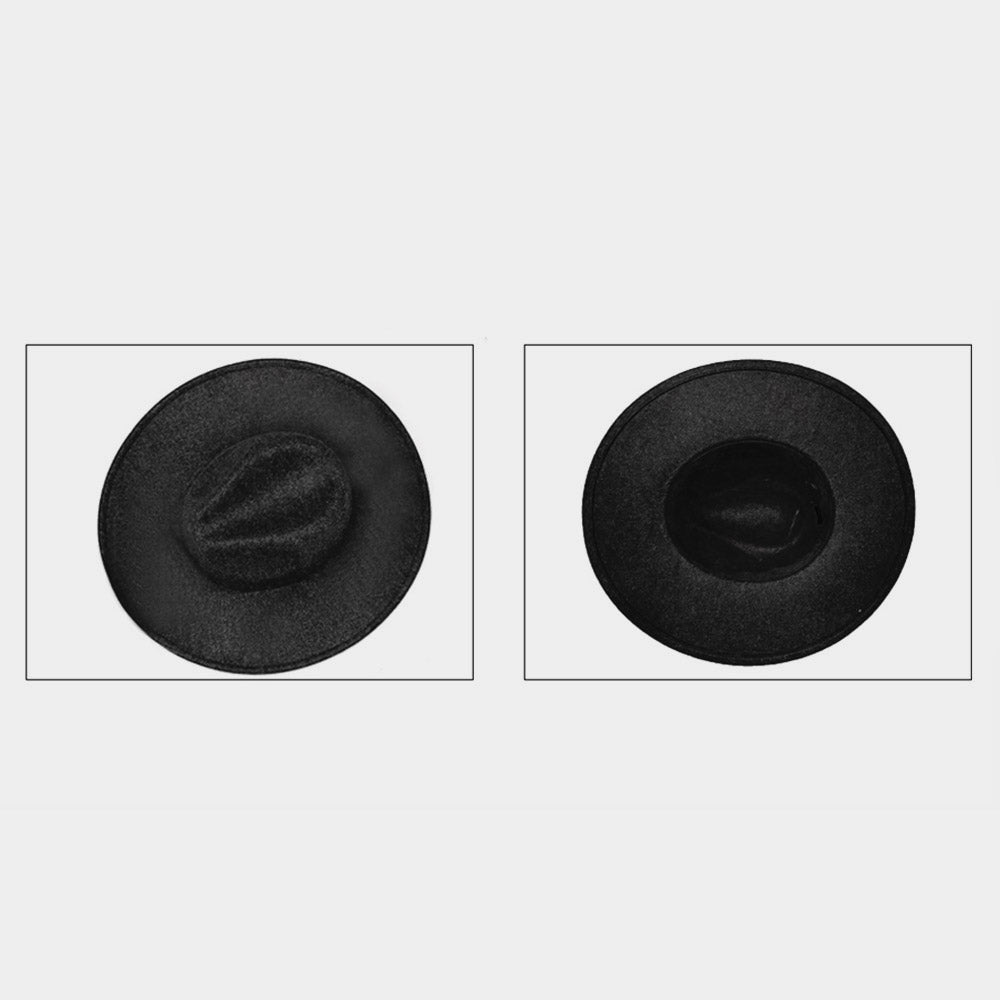 HATEGORY Solid Panama Hat