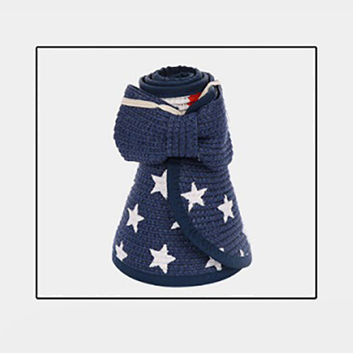 HATEGORY American Flag Roll Up Sun Visor