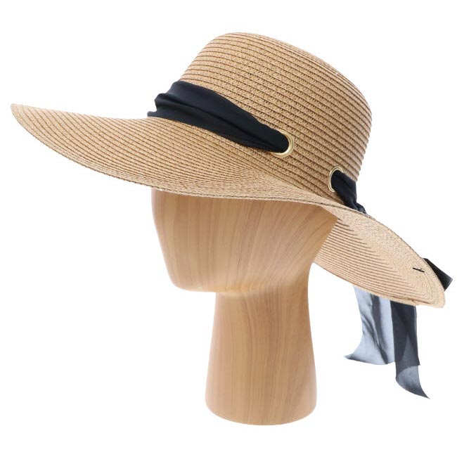 HATEGORY Straw Hat With Bow
