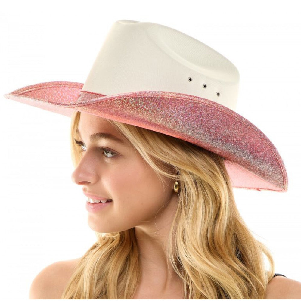 HATEGORY Glittered Cowboy Hat