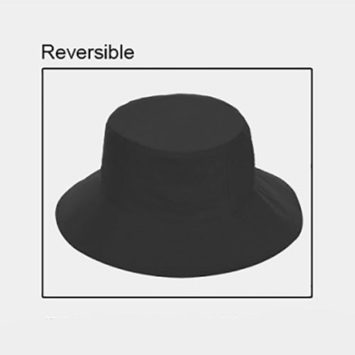 HATEGORY Plaid Check Pattern Reversible Bucket Hat