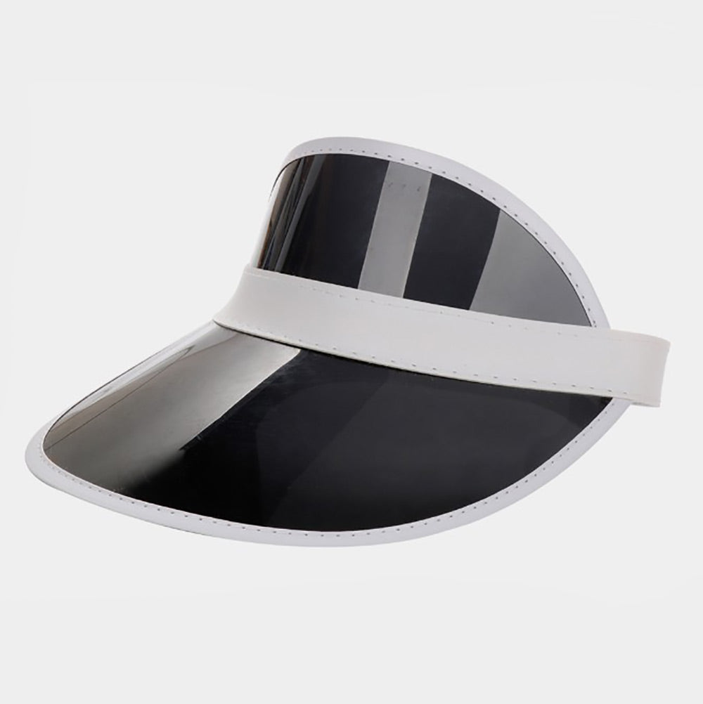 HATEGORY Transparent Fashion Visor Sun Hat