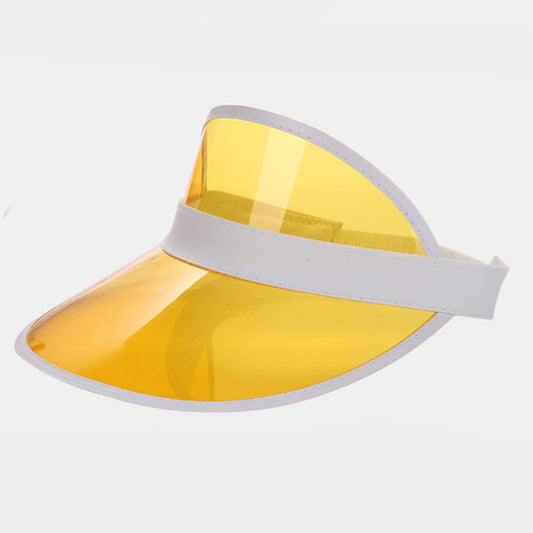 HATEGORY Transparent Fashion Visor Sun Hat