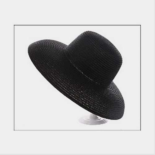 HATEGORY Straw Floppy Sun Hat
