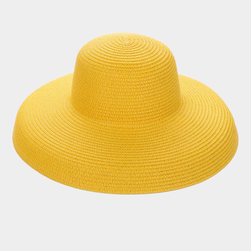 HATEGORY Straw Floppy Sun Hat