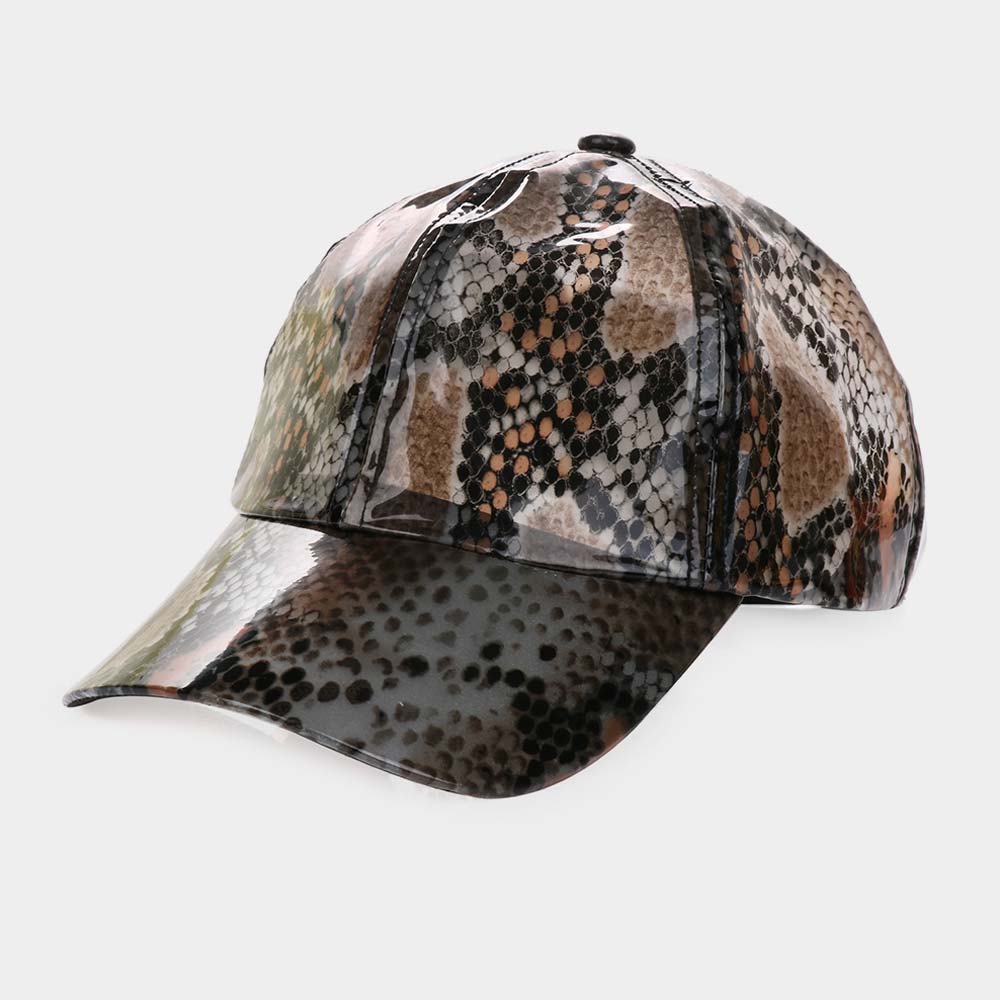 HATEGORY Snake Skin Pattern Baseball Cap