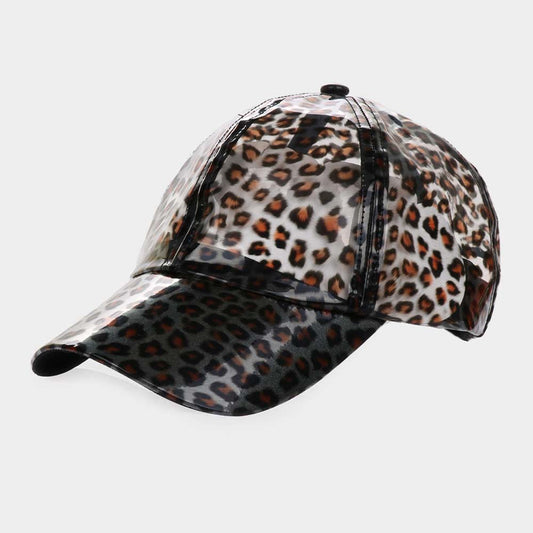 HATEGORY Leopard Pattern Baseball Cap