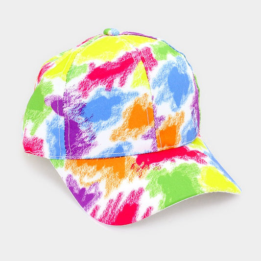 HATEGORY Crayon smudge painting baseball cap