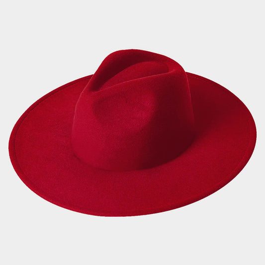 HATEGORY Solid Panama Hat