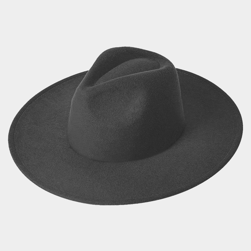 HATEGORY Solid Panama Hat