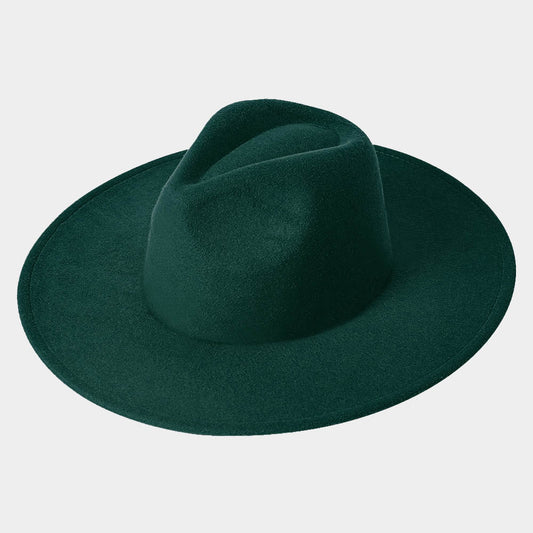 HATEGORY Solid Panama Hat