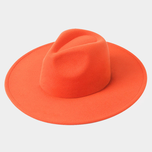 HATEGORY Solid Panama Hat