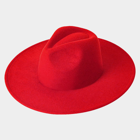 HATEGORY Solid Panama Hat