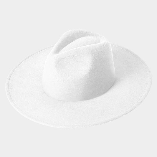 HATEGORY Solid Panama Hat