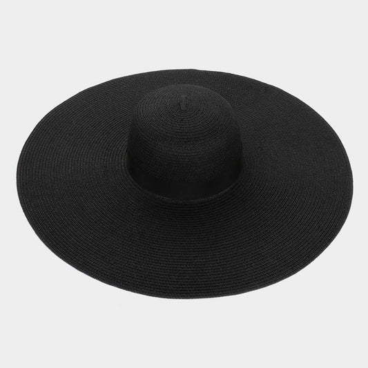 HATEGORY Straw Floppy Beach Sun Hat